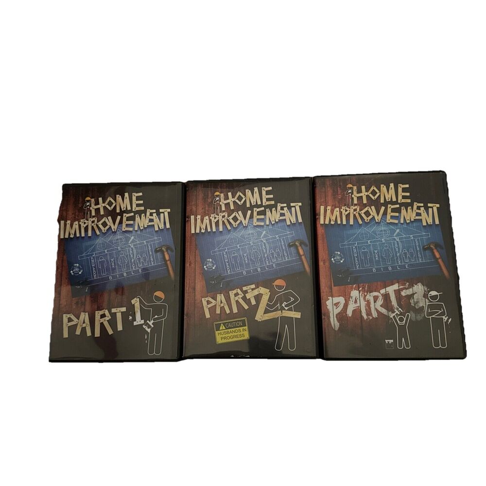 Lot of 3 Duane Sheriff Ministries Audiobooks CDs Christian God Home Improvement